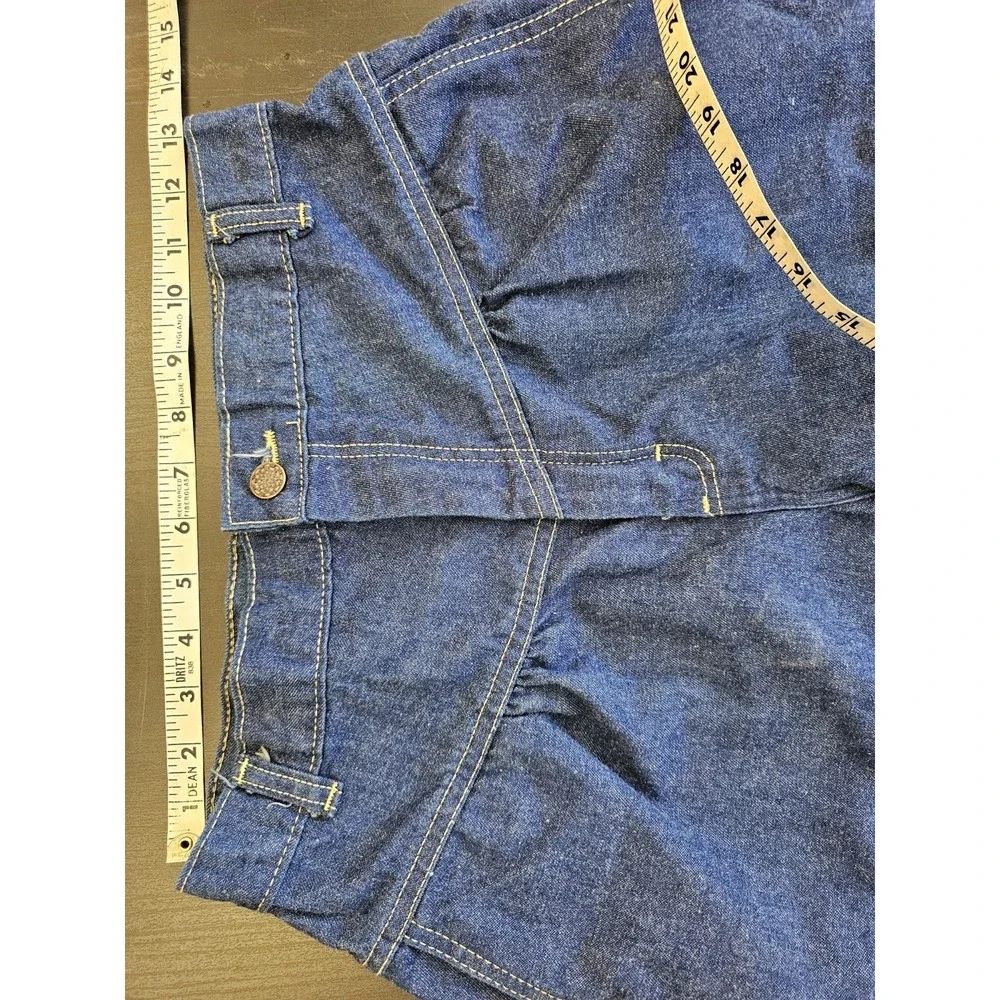 Vintage 60s Beeline Fashions High Rise Yoke Front Bareback‎ Taper Leg Mom Jeans